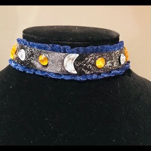 Cosmic Crazed moon star galaxy ddlg Choker